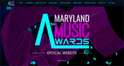 Desktop Screenshot of marylandmusicawards.org